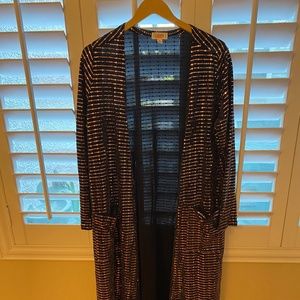 Coverup wrap Gold and Black